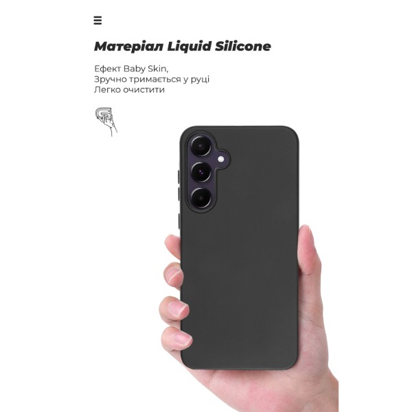 Фото - Чохол для смартфону Armorstandart ICON Case for Samsung A55 5G (A556) Black (ARM74323)