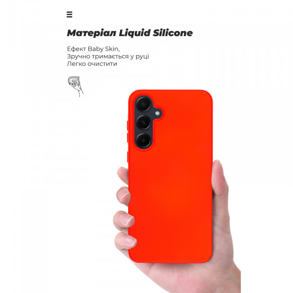 Фото - Чохол для смартфону Armorstandart ICON Case for Samsung A55 5G (A556) Red (ARM74325)