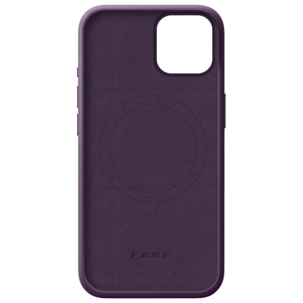 Фото - Чехол для смартфона Armorstandart FAKE Leather Case for Apple iPhone 15 Deep Purple (ARM76290)