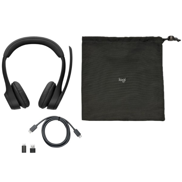 Фото - Гарнітура бездротова Logitech Zone 305 for Business Wireless/Bluetooth Teams Black (981-001451)