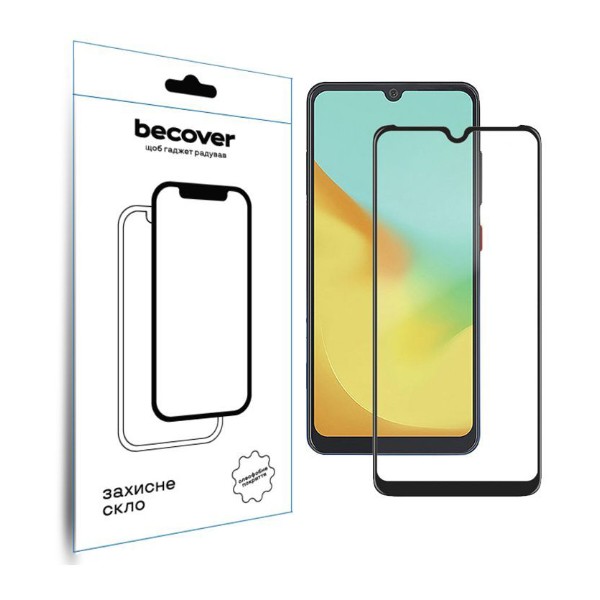 Фото - Захисне скло для смартфону BeCover for ZTE Blade A35/A55 Black (712313)