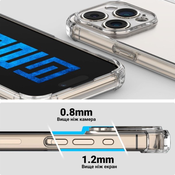 Фото - Чохол для смартфону Armorstandart Air Force for Samsung A36 5G Camera cover Clear (ARM82170)
