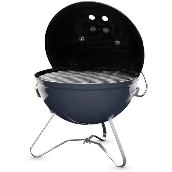 Фото - Гриль-барбекю вугільний Weber Smokey Joe Premium 37 см, сланцево-блакитний (1126804)