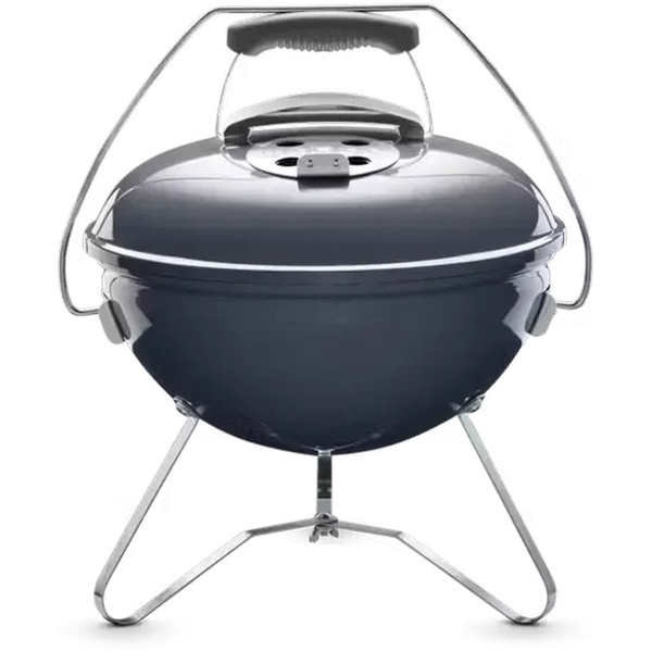 Фото - Гриль-барбекю вугільний Weber Smokey Joe Premium 37 см, сланцево-блакитний (1126804)