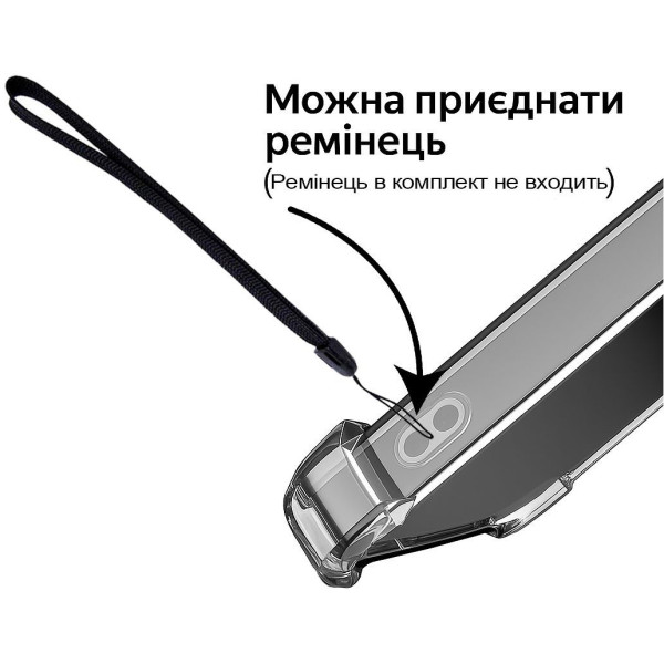 Фото - Чохол для смартфону BeCover Anti-Shock for Poco M7 Pro 5G Clear (713809)