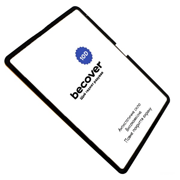 Фото - Захисне скло для планшета BeCover 10D for Apple iPad Air 13" M4 2026 Black (715173)