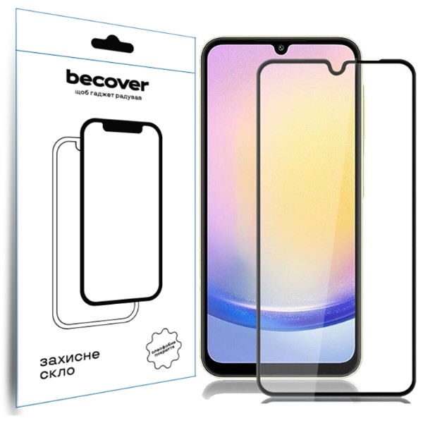 Фото - Защитное стекло для смартфона BeCover for Samsung Galaxy A26 SM-A266 Black (712885)