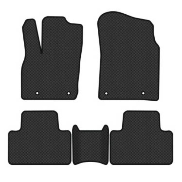 Фото - EVA коврики в салон авто EVAtech для Durango (WK2) 6 seats Restyling Dodge 2014 3 поколение SUV USA DE14151C5OU4RBB