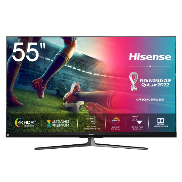 Фото - Телевізор Hisense 55U8QF