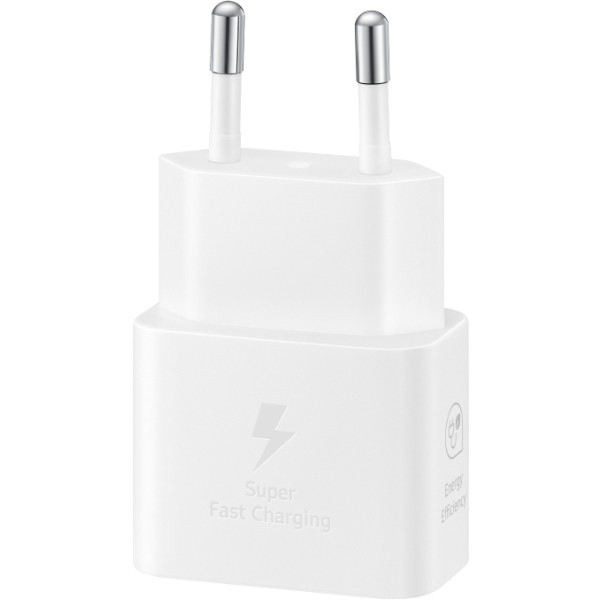 Фото - Сетевое зарядное устройство Samsung 25W Power Adapter (w/o Cable) White (EP-T2510NWEGEU)