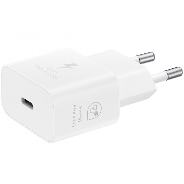 Фото - Сетевое зарядное устройство Samsung 25W Power Adapter (w/o Cable) White (EP-T2510NWEGEU)