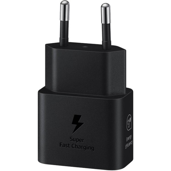 Фото - Мережевий зарядний пристрій Samsung 25W Power Adapter (with C to C Cable) Black (EP-T2510XBEGEU)