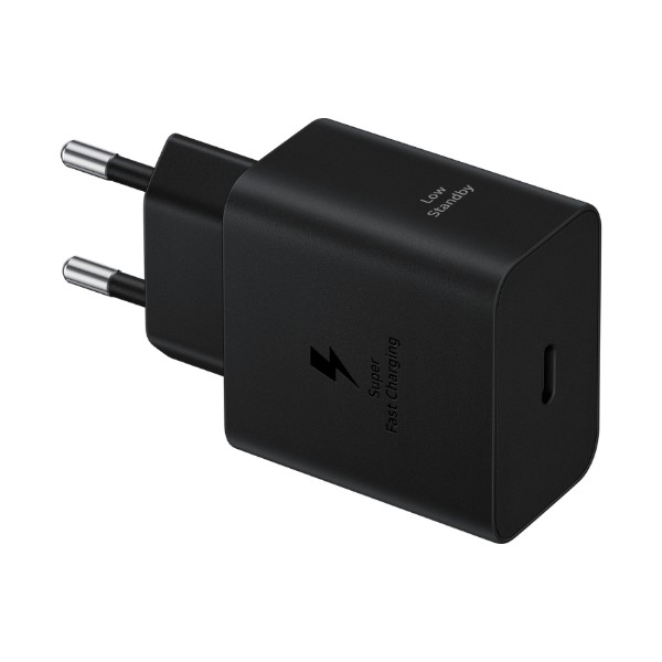 Фото - Сетевое зарядное устройство Samsung 45W Compact Power Adapter C to C Cable Black (EP-T4511XBEGEU)