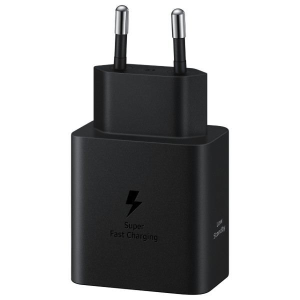 Фото - Сетевое зарядное устройство Samsung 45W Compact Power Adapter C to C Cable Black (EP-T4511XBEGEU)