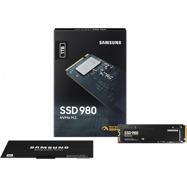 Фото - SSD-накопитель внутренний Samsung 980 1TB M.2 PCIe 3.0 x4 V-NAND 3bit MLC (MZ-V8V1T0BW)