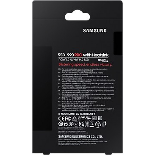 Фото - SSD-накопичувач внутрішній Samsung M.2 2TB PCIe 4.0 (NVMe) MLC (MZ-V9P2T0CW)