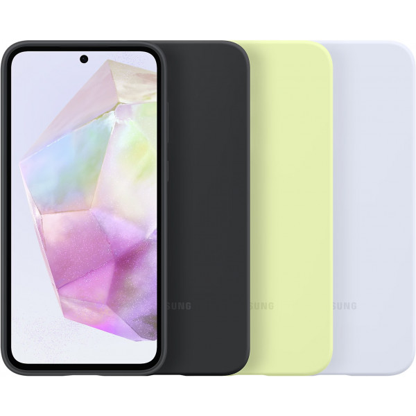 Фото - Чехол для смартфона Samsung Silicone Case A35 Black (EF-PA356TBEGWW)