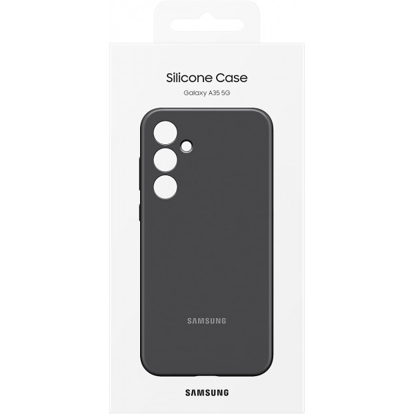 Фото - Чехол для смартфона Samsung Silicone Case A35 Black (EF-PA356TBEGWW)