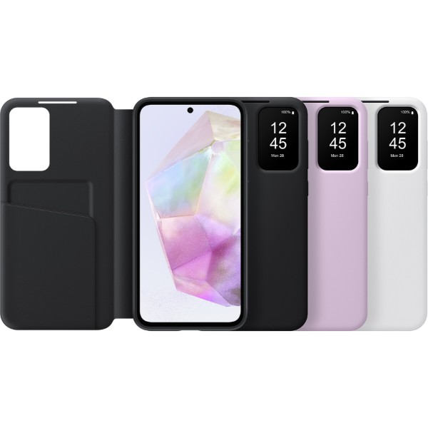 Фото - Чохол для смартфону Samsung Smart View Wallet Case A35 White (EF-ZA356CWEGWW)