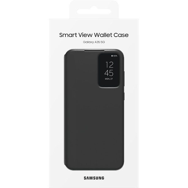 Фото - Чехол для смартфона Samsung Smart View Wallet Case A35 Black (EF-ZA356CBEGWW)