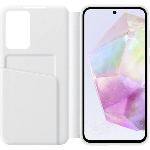 Фото - Чохол для смартфону Samsung Smart View Wallet Case A35 White (EF-ZA356CWEGWW)