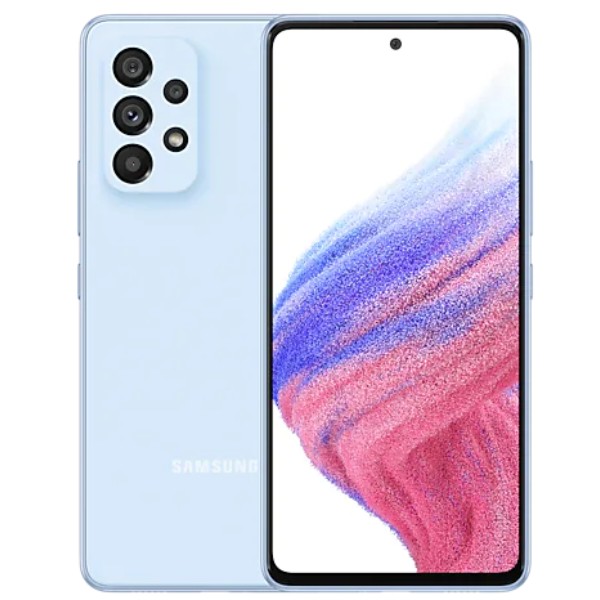 Фото - Смартфон Samsung Galaxy A53 5G 6/128Gb Light Blue (SM-A536ELBDSEK)