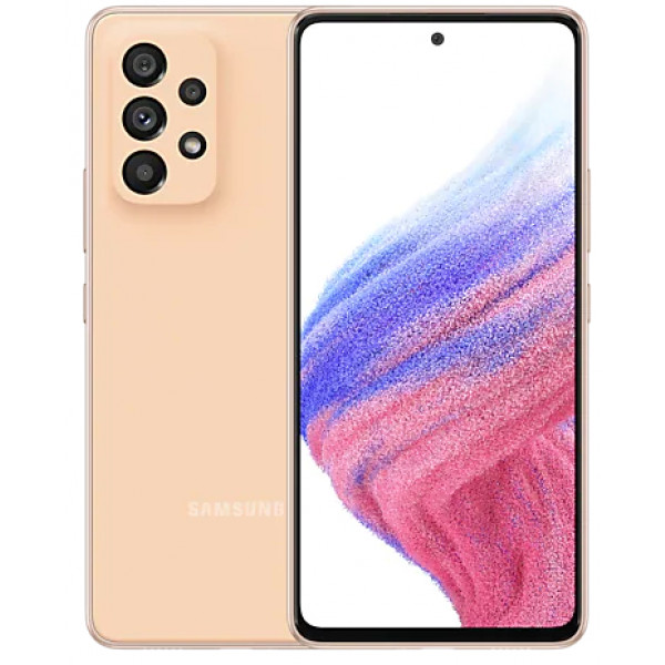 Фото - Смартфон Samsung Galaxy A53 5G 8/256Gb Orange (SM-A536EZOHSEK)