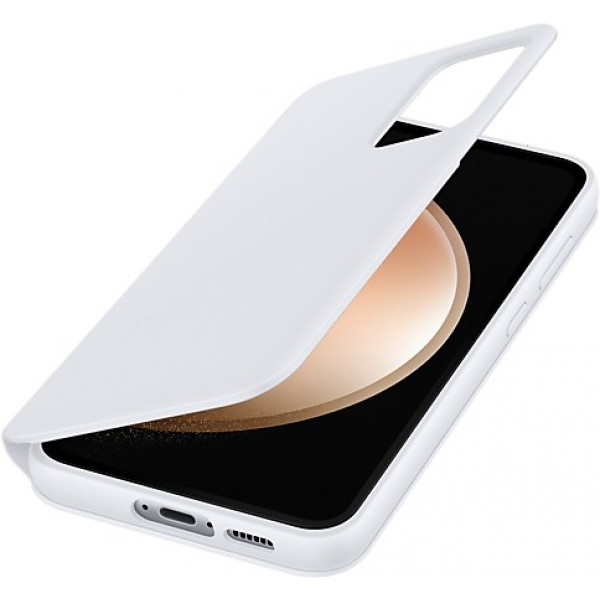 Фото - Чохол для смартфону Samsung Smart View Wallet Case S23 FE White (EF-ZS711CWEGWW)