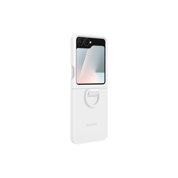 Фото - Чохол для смартфону Samsung Silicone Case Flip 7 FE White (EF-PF741TWEGUA)