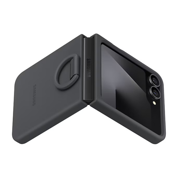 Фото - Чохол для смартфону Samsung Silicone Case Flip 7 FE Black (EF-PF741TBEGUA)