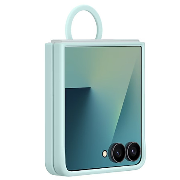 Фото - Чехол для смартфона Samsung Ring Case Silicone Flip 7 Mint (EF-PF766TMEGUA)