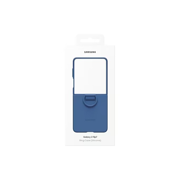 Фото - Чехол для смартфона Samsung Ring Case Silicone Flip 7 Blue (EF-PF766TNEGUA)