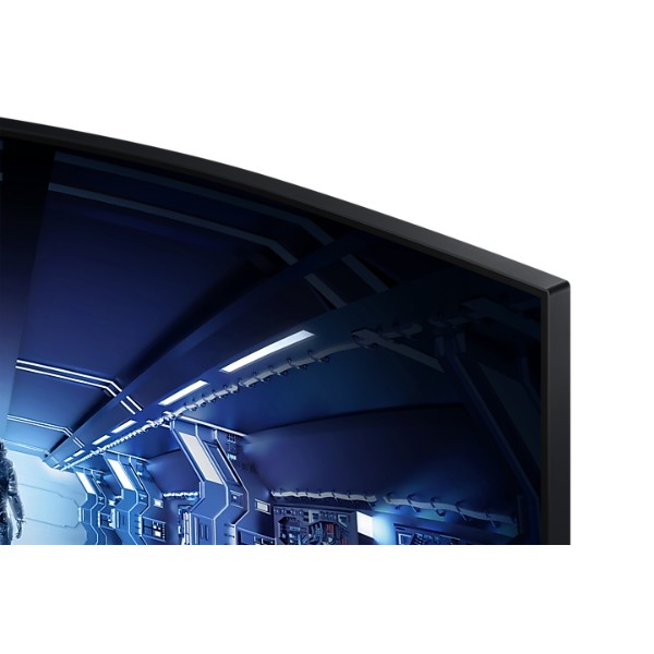 Фото - Монітор ігровий Samsung Odyssey G5 (LC27G55TQBIXCI)