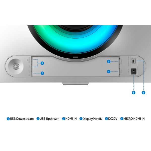 Фото - Монитор игровой Samsung Odyssey OLED G9 G93SC (LS49CG930SIXCI)