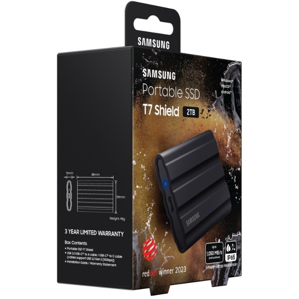 Фото - SSD-накопитель внешний Samsung 2Tb (MU-PE2T0S/WW)