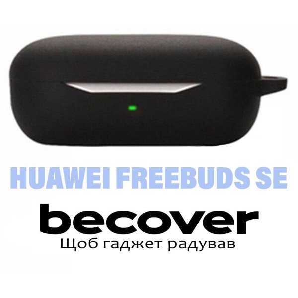 Фото - Чохол для навушників BeCover Silicon for HUAWEI FreeBuds SE Black (710947)