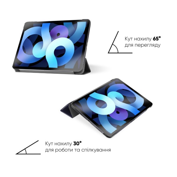 Фото - Чехол для планшета AIRON Premium for Apple iPad Air 4 10.9 (2020) Black (4822352781031) + защитная пленка и салфетка
