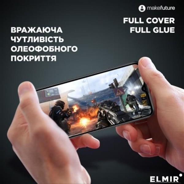 Фото - Захисне скло для смартфону MakeFuture Full Cover Full Glue Apple iPhone 12 Pro Max (MGF-AI12PM)