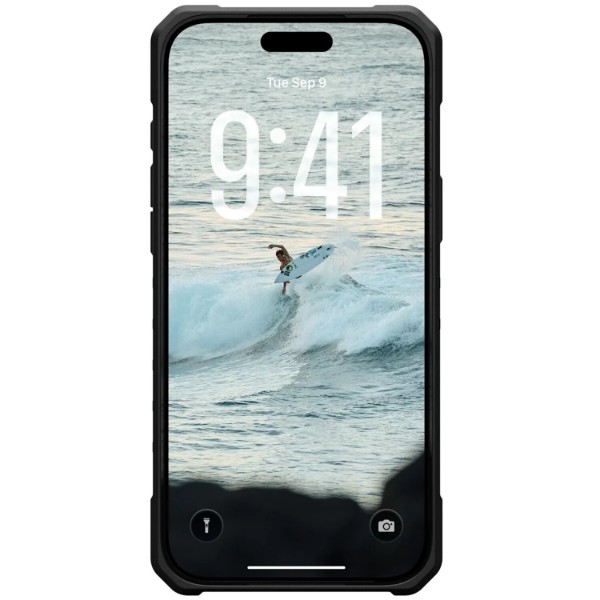 Фото - Чохол для смартфону UAG for iPhone 17 Pro Max, Pathfinder Clear MagSafe, Ash/Black (114552113140)