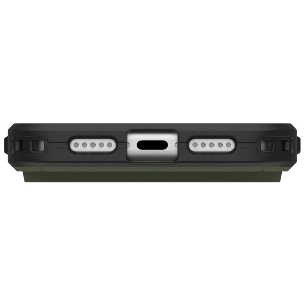 Фото - Уцінка - Чохол для смартфону UAG for iPhone 17 Pro, Civilian MagSafe, Olive/Orange (114545117297)