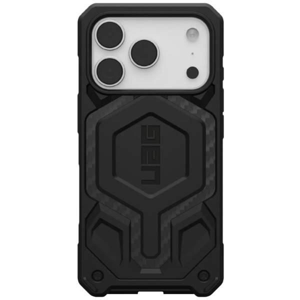 Фото - Чехол для смартфона UAG for iPhone 17 Pro, Monarch Pro MagSafe, Carbon Fiber (114513114242)