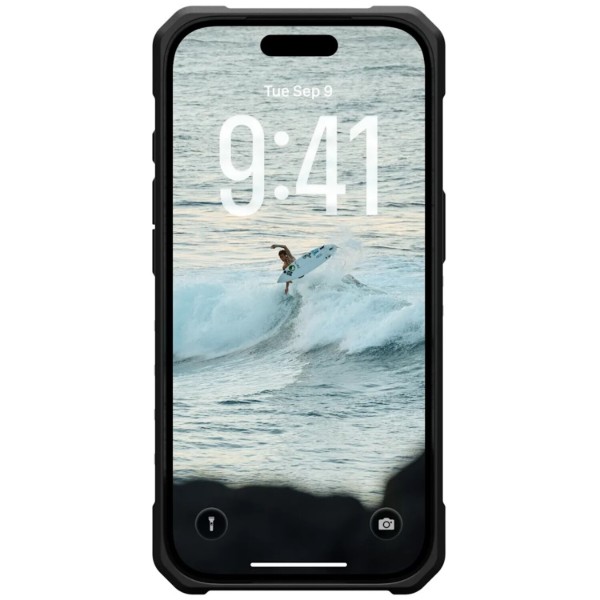 Фото - Чохол для смартфону UAG for iPhone 17 Pro, Pathfinder Clear MagSafe, Ash/Black (114551113140)