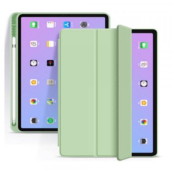 Фото - Чохол для планшета Becover Tri Fold Soft TPU з кріпленням Apple Pencil for Apple iPad 10.9'' (10 Gen)/iPad 11'' (A16) Light Green (708465)