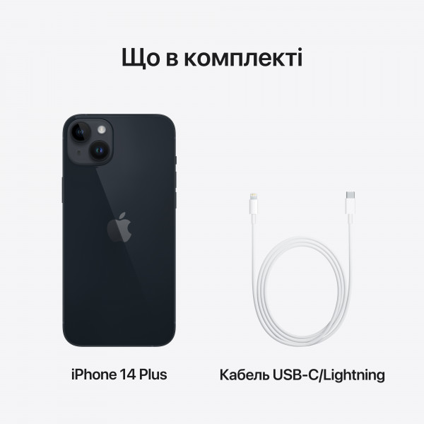 Фото - Смартфон Apple iPhone 14 Plus 256Gb Midnight