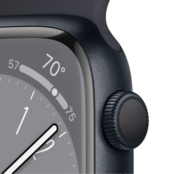 Фото - Смарт-часы Apple Watch Series 8 GPS 45mm Midnight Aluminium Case with Midnight Sport Band 