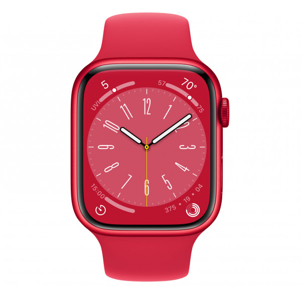 Фото - Смарт-часы Apple Watch Series 8 GPS 41mm (PRODUCT)RED Aluminium Case with (PRODUCT)RED Sport Band
