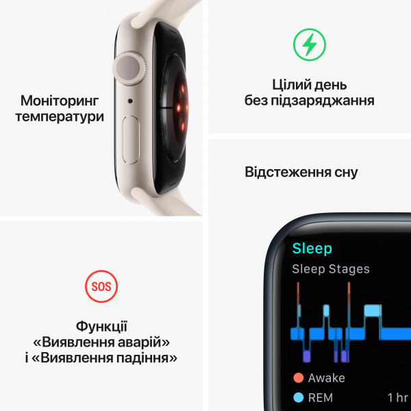 Фото - Смарт-часы Apple Watch Series 8 GPS 41mm (PRODUCT)RED Aluminium Case with (PRODUCT)RED Sport Band