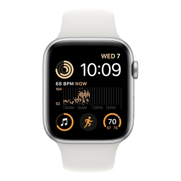 Фото - Смарт-часы Apple Watch SE GPS 40mm Silver Aluminium Case with White Sport Band
