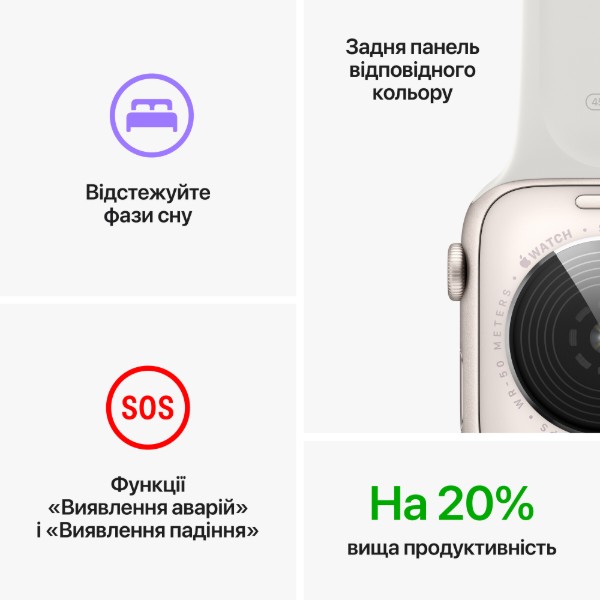 Фото - Смарт-часы Apple Watch SE GPS 40mm Silver Aluminium Case with White Sport Band