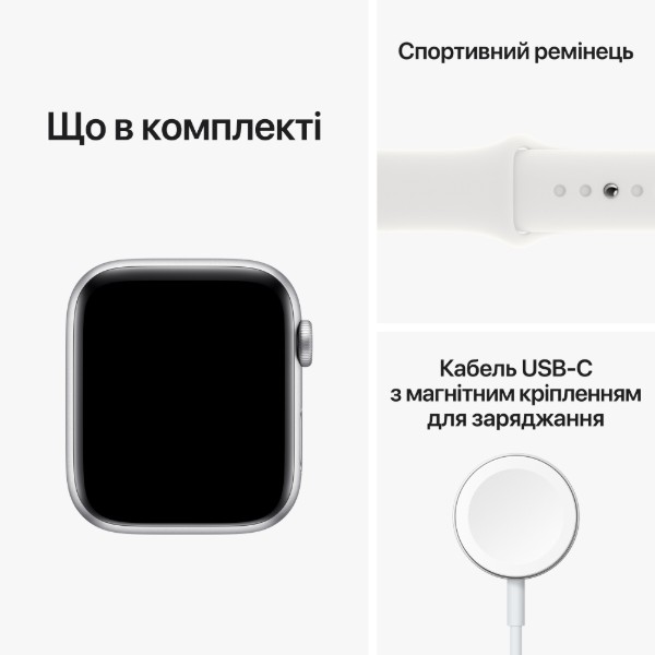 Фото - Смарт-часы Apple Watch SE GPS 40mm Silver Aluminium Case with White Sport Band